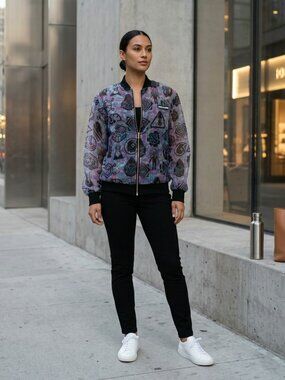 MW+HS Factory Bomber Jacket Size XS/S (Reversible)